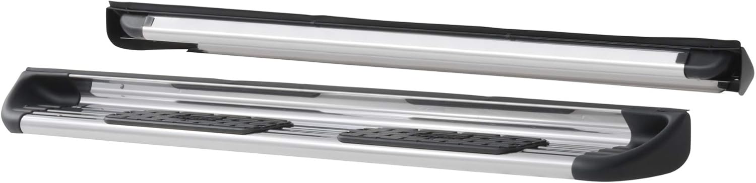LUVERNE 481522-571521 Polished Stainless Steel Side Entry Steps Truck Running Boards, Select Ford F-150, F-250, F-350, F-450