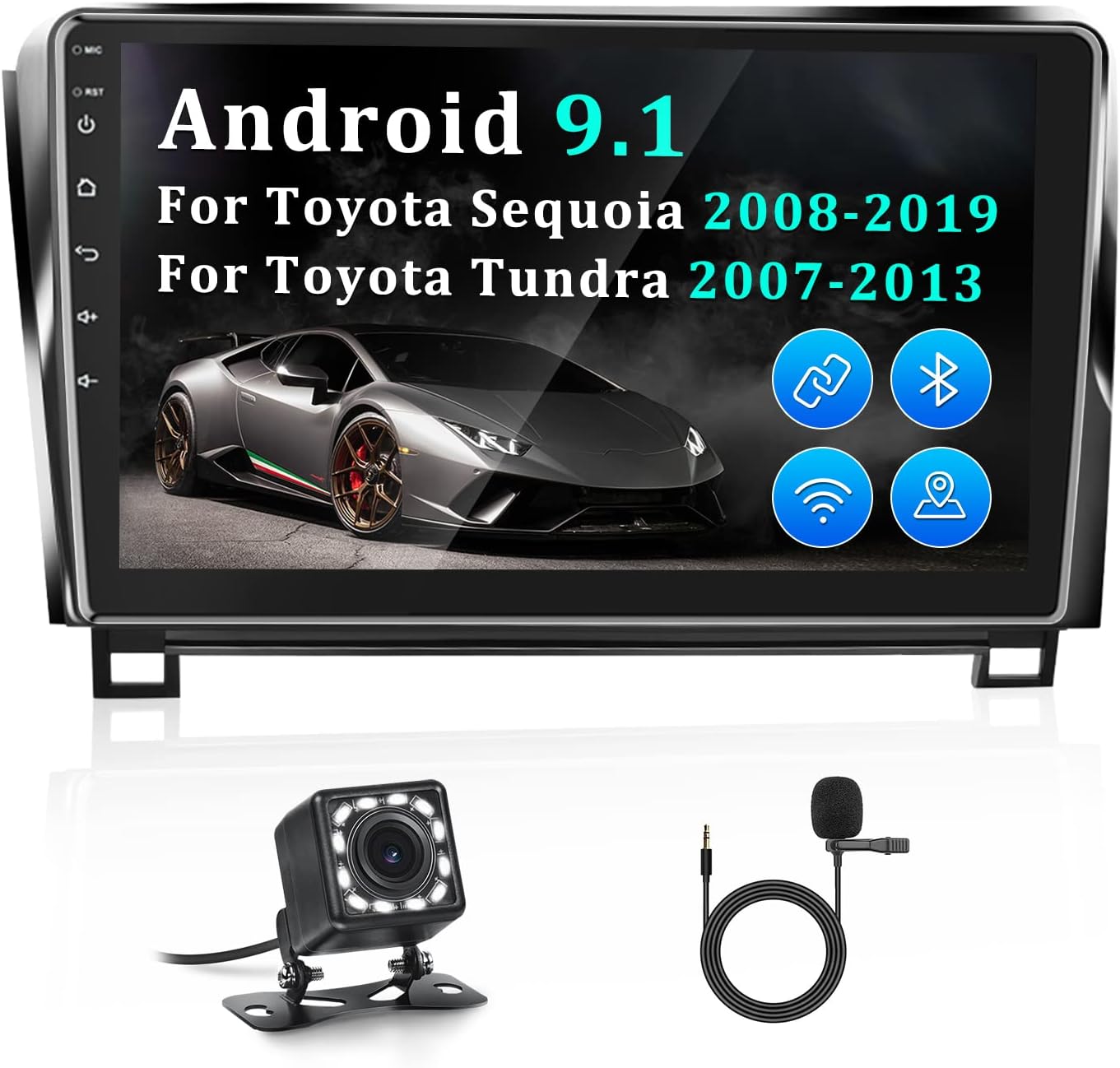 Android Car Radio Stereo for Toyota Tundra 2007-2013