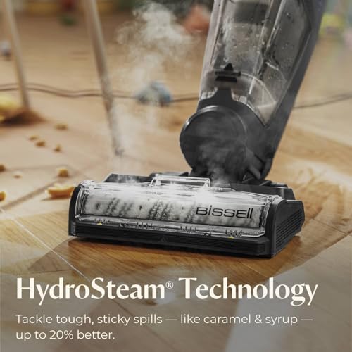 BISSELL&reg; CrossWave&reg; HydroSteam&trade; Deluxe Wet Dry Vac, Multi-Purpose Vacuum, Wash, and Steam, Formula Included, Green, 3515G