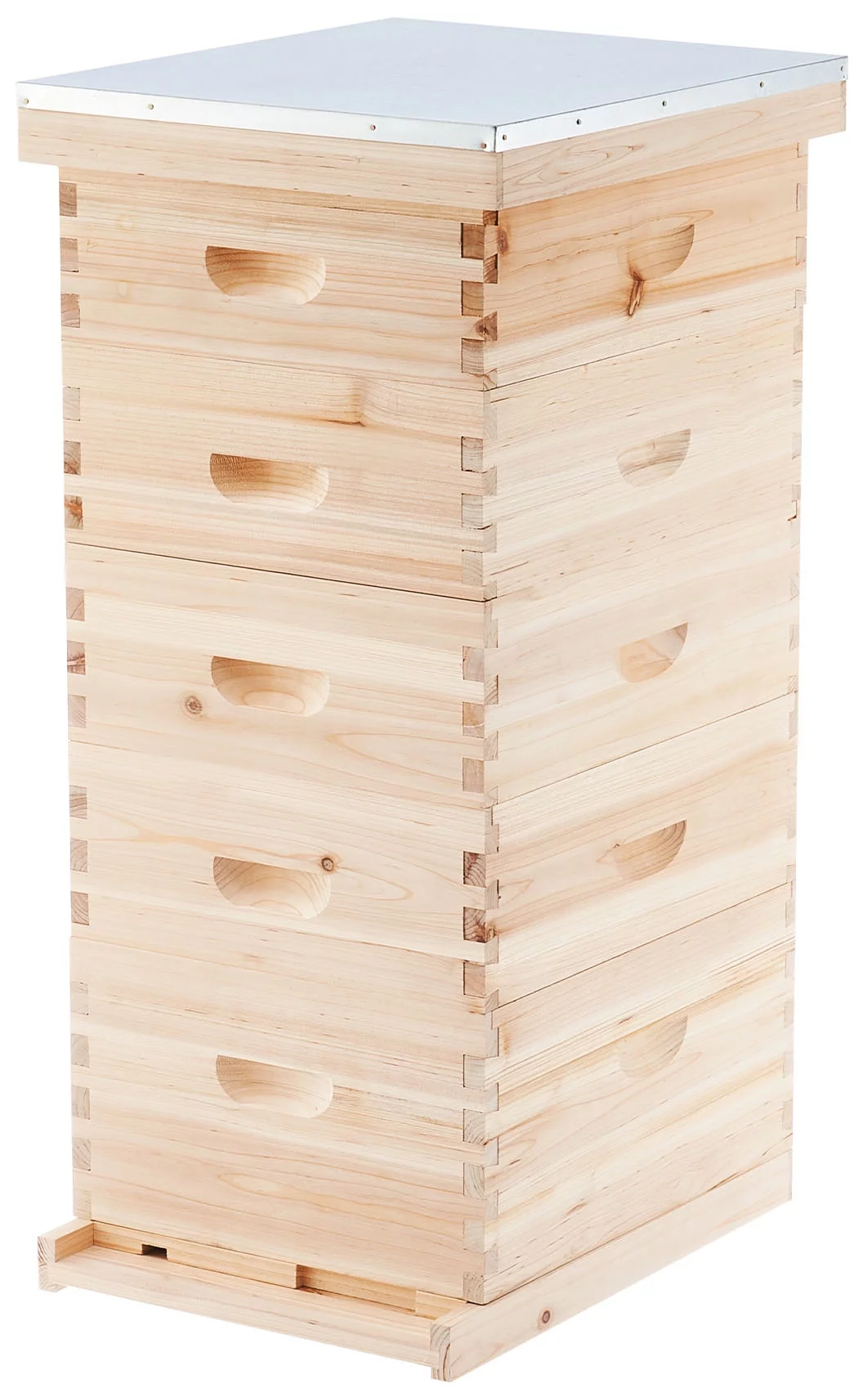 Preenex 5 Brood Boxes Beehive for Beekeeping With Metal Roof - Radiant Selections
