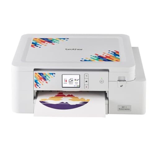 Brother Sublimation Printer and 4-Color Sublimation Ink Cartridge Set