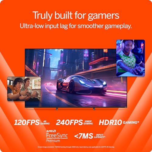 VIZIO 50-inch Quantum Pro 4K 120Hz QLED HDR10+ Smart TV with Dolby Vision, Active Full Array, 240Hz @ 1080p PC Gaming, WiFi 6E, Apple AirPlay