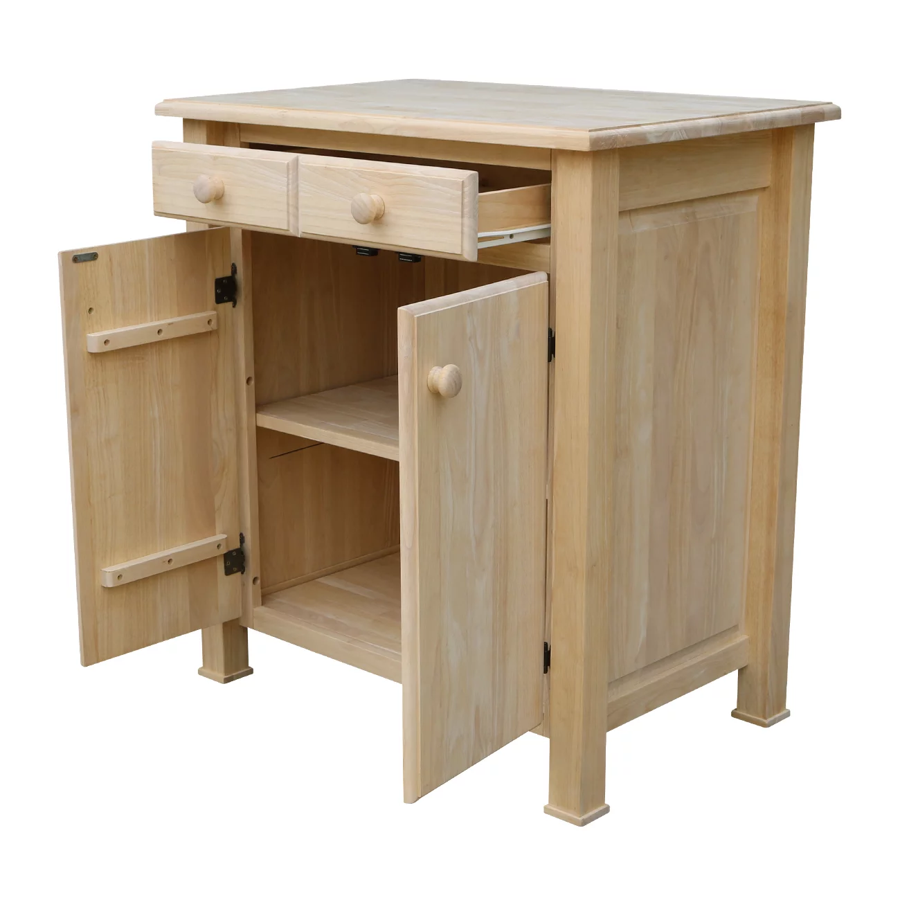 International Concepts Kitchen Island Work Center, Unfinished