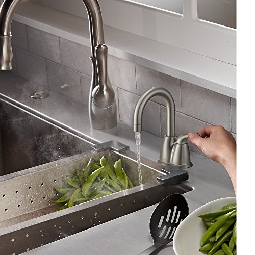 InSinkErator HOT250 Instant Hot Water Dispenser System, Single-Handle Faucet in Satin Nickel with 2/3-Gallon Stainless Steel Tank, H250SN-SS