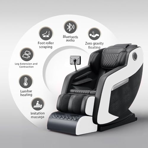 Massage Chair Full Body with Heat, Zero Gravity Shiatsu Massage Chair Recliner with & 5 Auto Modes, Foot Massage, Waist Back Heating