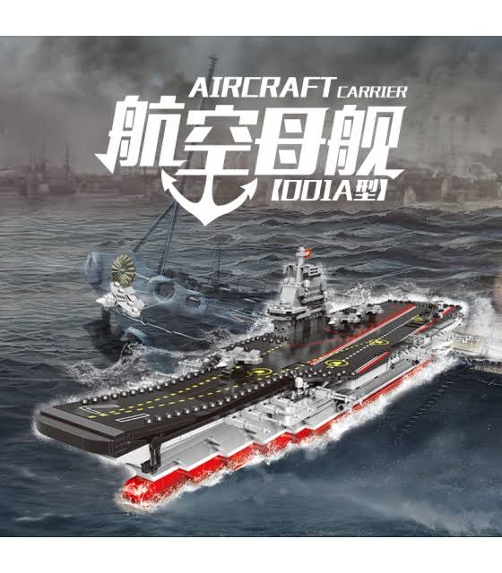 Xingbao 06020 Aircraft Carrier Building Bricks Toy Set