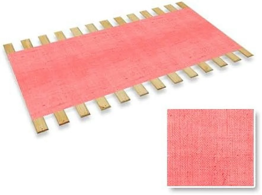 Burlap Jute Size Bed Slats Bunkie Board Support Roll