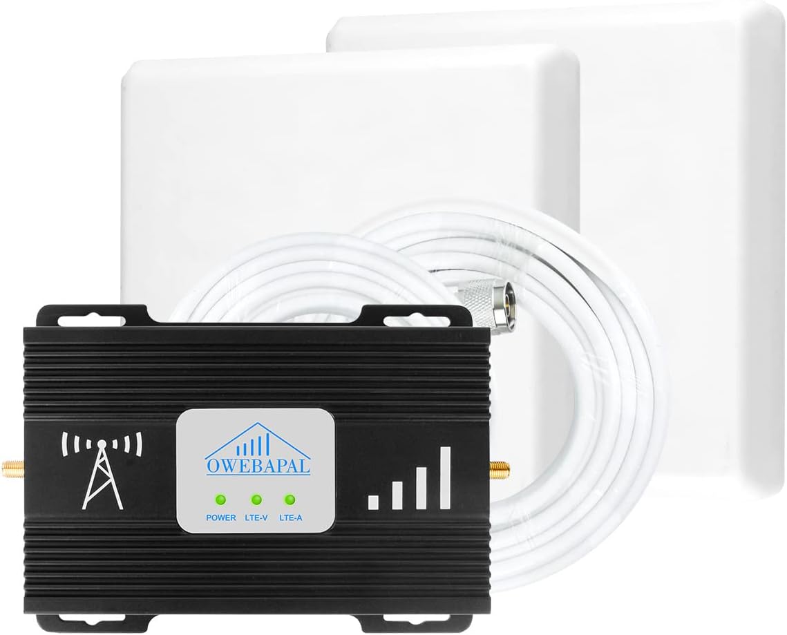 Verizon Cell Phone Signal Booster for Home 5G 4G LTE T Mobile AT&T Signal Booster Verizon Signal Booster Cell Phone Extender Cell Signal Booster Cell