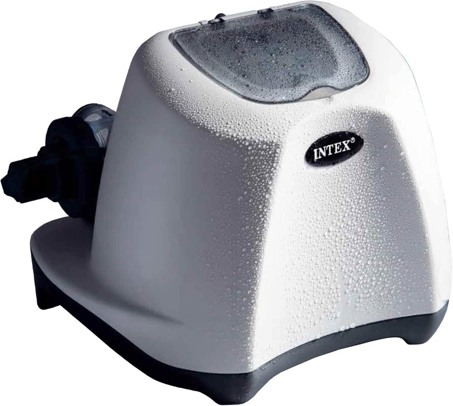 Intex 3000 GPH Sand Filter Pump with Built-In Timer and Krystal Clear Saltwater System Maintenance Set for Above Ground Outdoor Swimming Pools