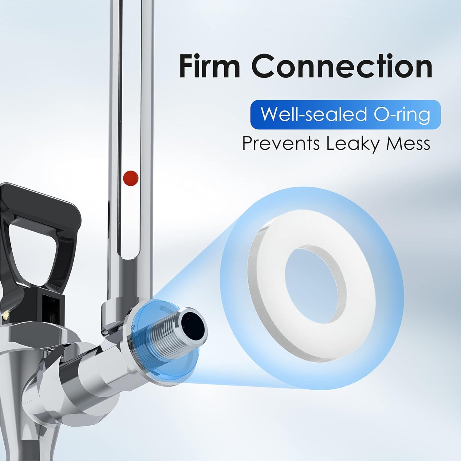 Waterdrop Gravity-fed Water Filter System, NSF/ANSI 42&372 Standard, Reduces Fluoride and up to 99% of Chlorine