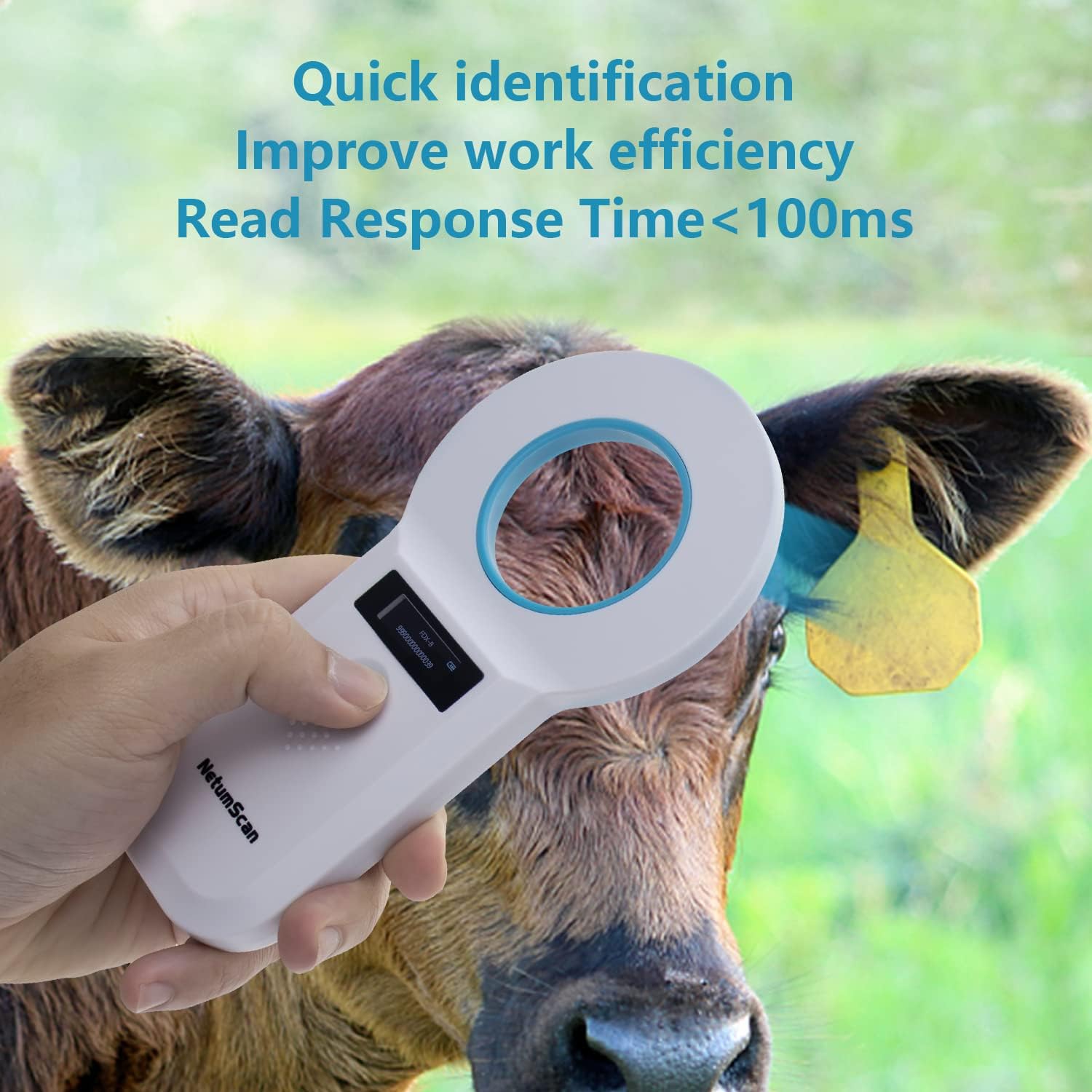 NetumScan Pet Microchip Reader Scanner