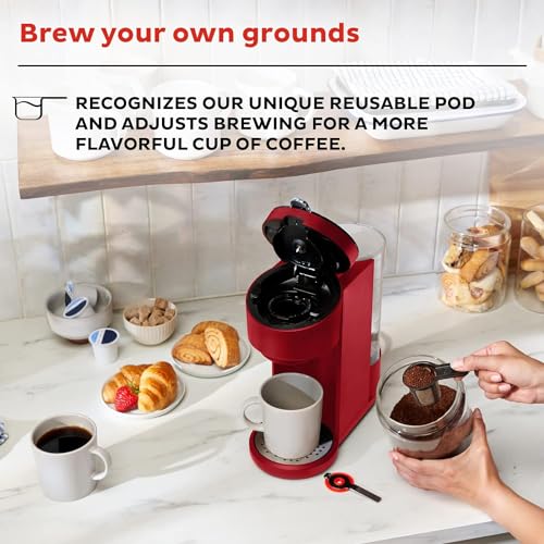 Instant Solo Single Serve Coffee Maker, From the Makers of Instant Pot, K-Cup Pod Compatible Coffee Brewer