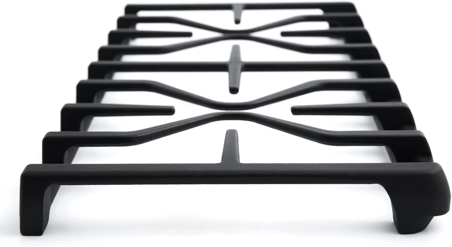 WB31X27151 Burner Grate Replacement Parts For GE Stove Parts General Electric Gas Range Parts Stove Surface Top Side Grate Cast Iron Rack 1 Pack
