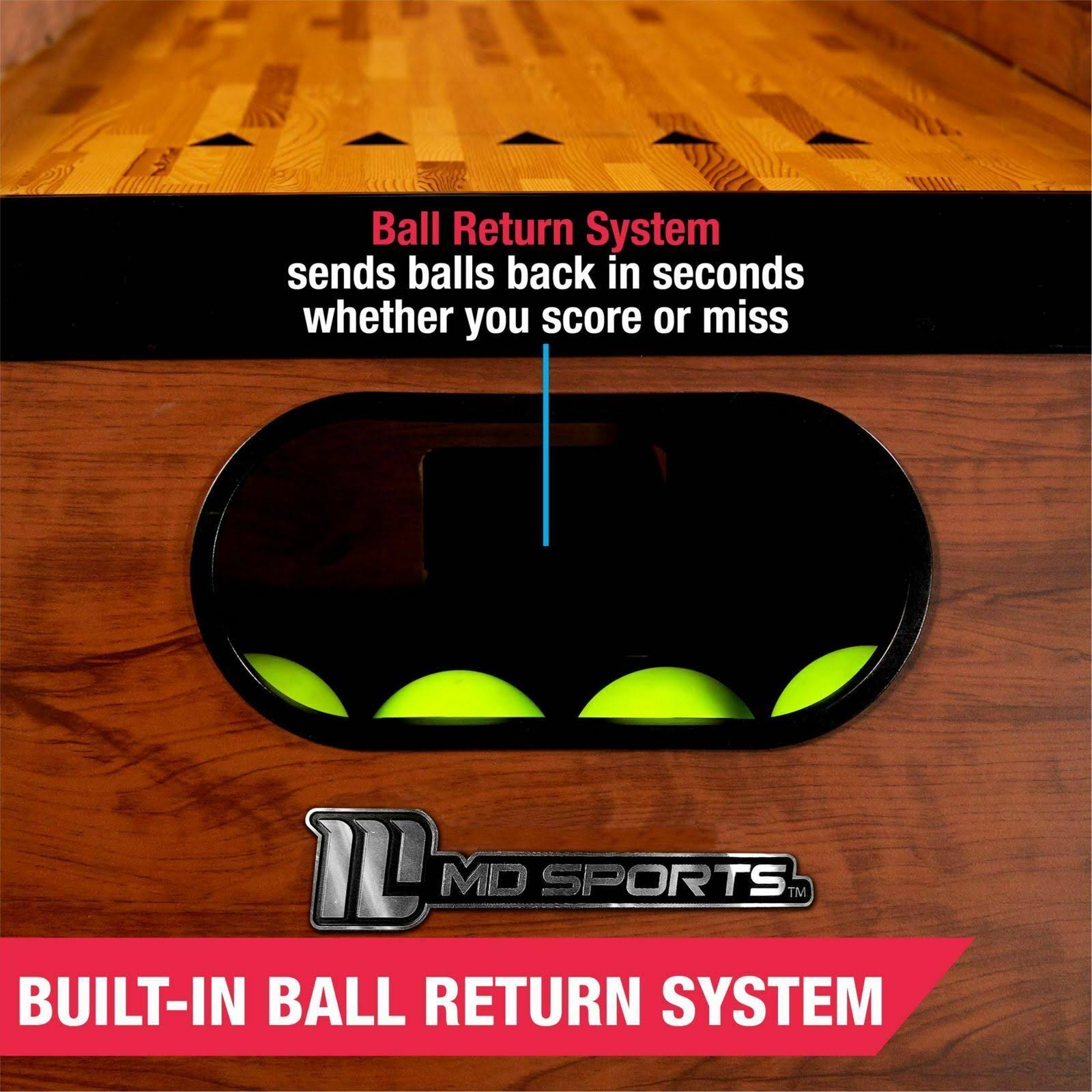 MD Sports 9& Roll and Score Game, LED Scorer, Arcade Sound Effects