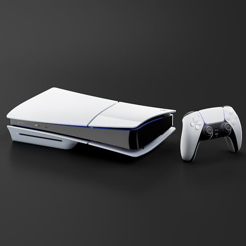 PlayStation 5 Slim Disc 2TB SSD Edition Bundle with Spider-Man: Miles Morales and Controller Case - White