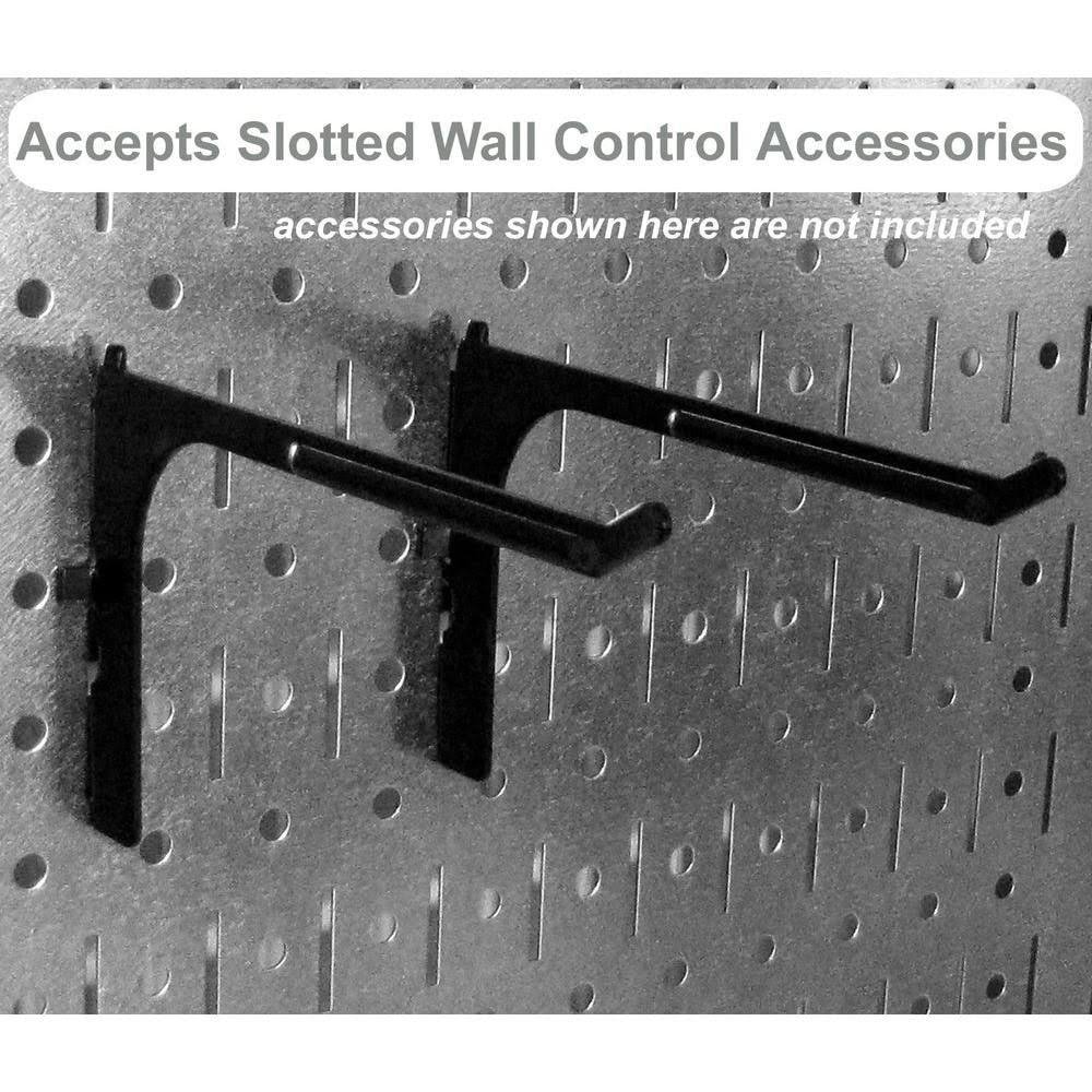 Wall Control Pegboard Standard Tool Storage Kit, Blue/Black