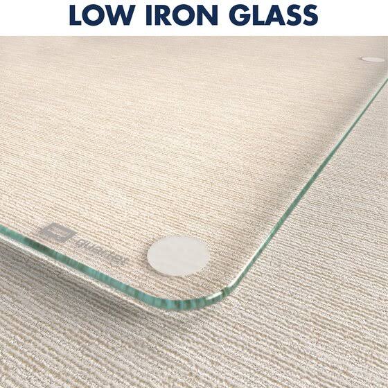 Quartet Glass Chair Mat 36 x 48 - Glass Boards, Clear