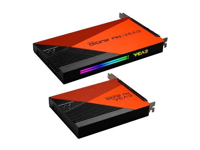 EVGA NU Audio Pro PCIe Sound Card with EVGA NU audio - 7.1 Channel