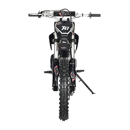 X-PRO X17 125cc Automatic Transmission Dirt Bike with Electric Start, Big 17"/14" Tires!