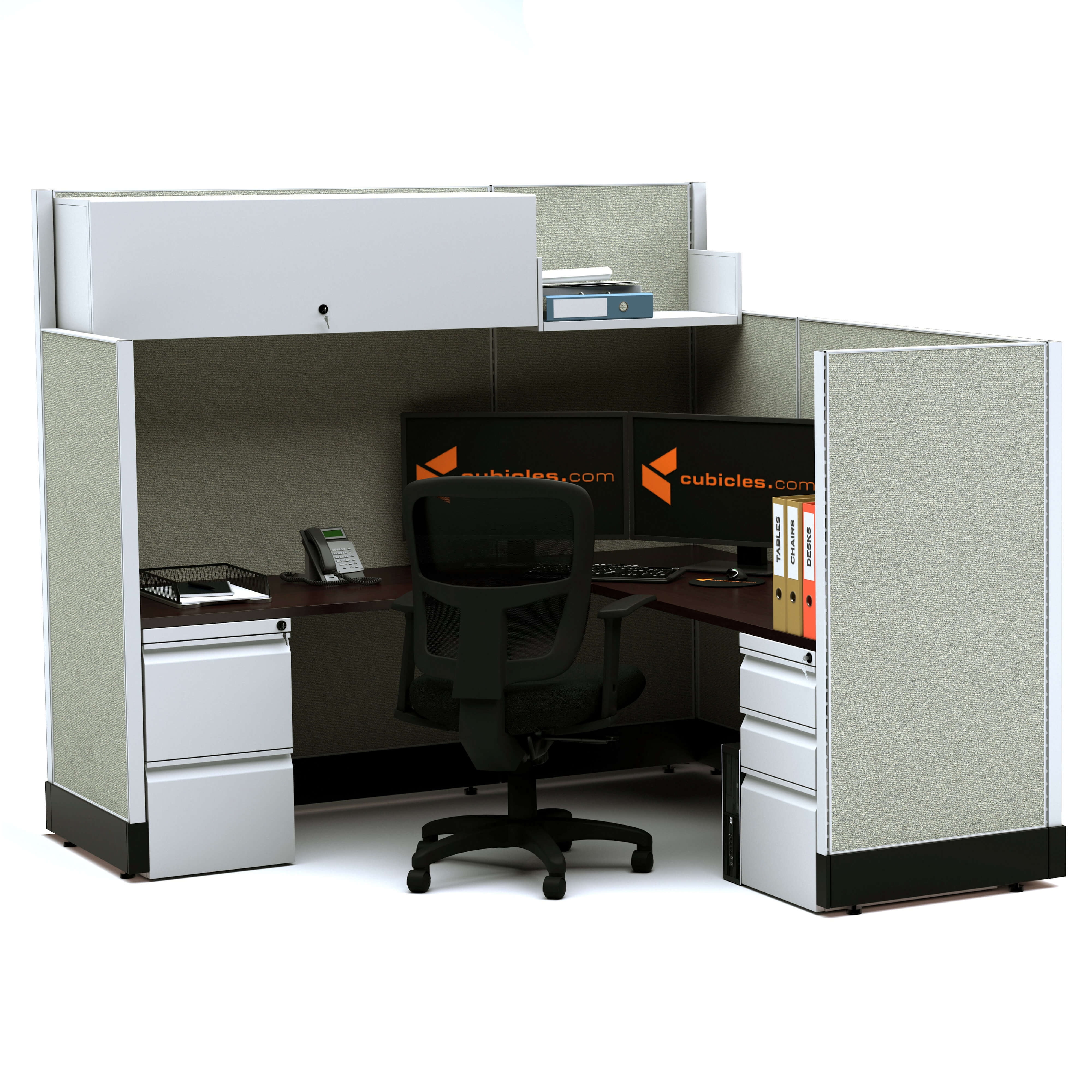 Modern Office Furniture 53-67H Powered Cubicles