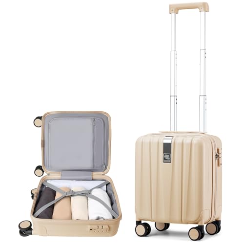 Hanke 29 Inch Luggage Suitcases With Spinner Wheels Lightweight PC hardside Rolling Suitcase With Travel Lock, Checked-Large 29-Inch(Blackish Green)