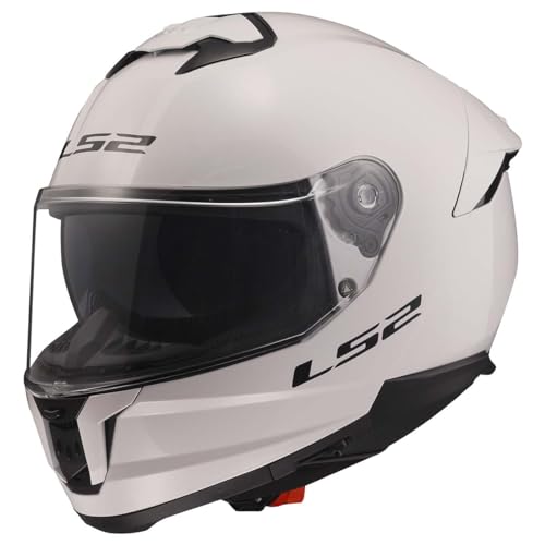 LS2 Helmets Stream II Full Face Motorcycle Helmet W/SunShield (Matte America Gray/Black - X-Large)