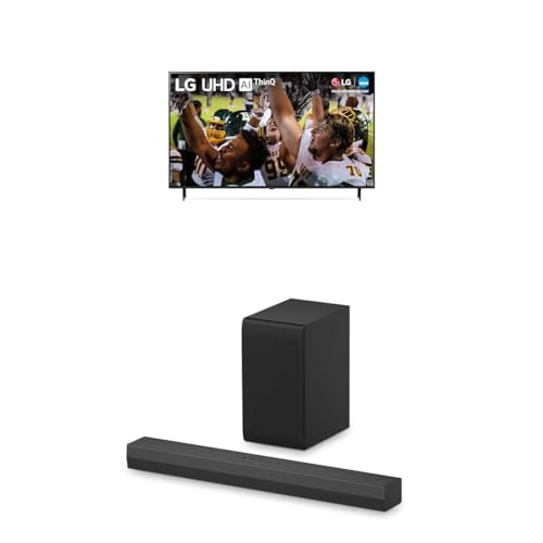 LG 65-Inch Class UR9000 Series Alexa Built-in 4K Smart TV (3840 x 2160),Bluetooth, Wi-Fi, USB, Ethernet, HDMI 60Hz Refresh Rate, AI-Powered 4K