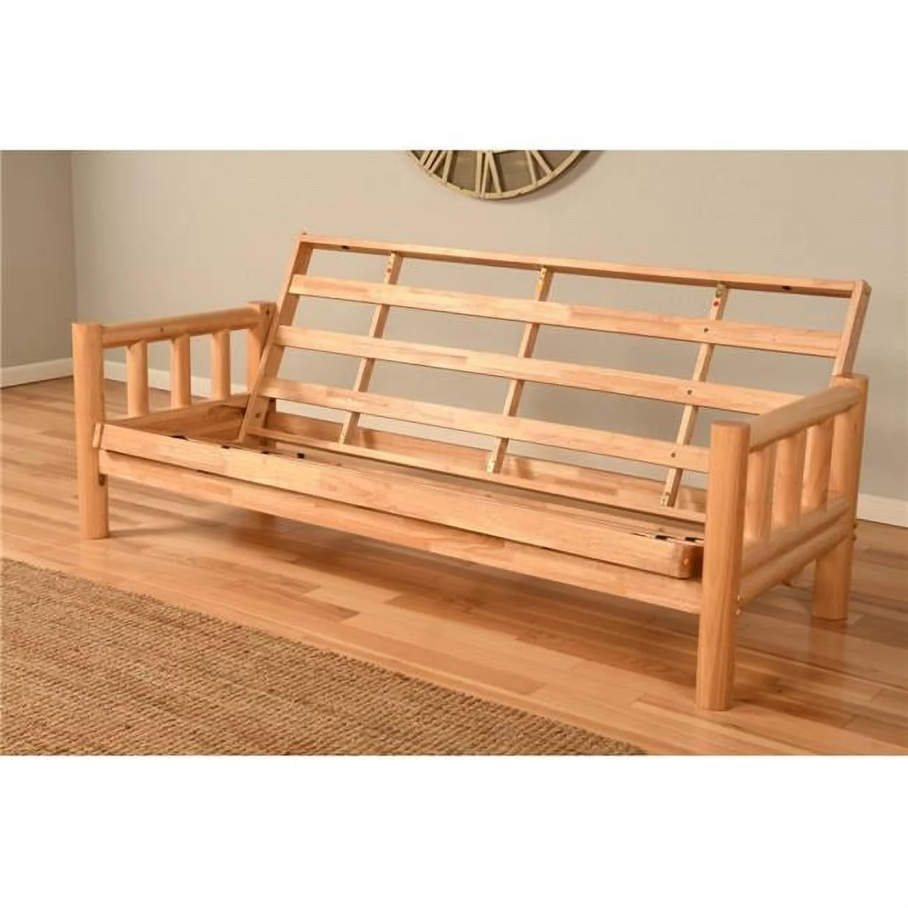 Kodiak Furniture Lodge Full-size Traditional Solid Hardwood Frame in Natural