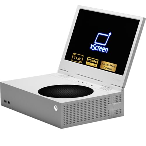 UPspec Gaming xScreen - 11.6 1080P FHD 60Hz IPS Portable Screen for Xbox Series S (not Included) - Unique CABLEFREE Design