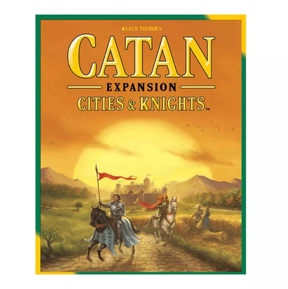 CATAN Cities & Knights Board Game EXPANSION | Strategy Game | Adventure Game | Family Game for Adults and Kids | Ages 12+ | 3-4 Players | Average