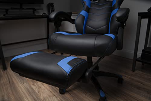 RESPAWN 110 Pro Gaming Chair - Gaming Chair with Footrest, Reclining Gaming Chair, Video Gaming Computer Desk Chair, Adjustable Desk Chair