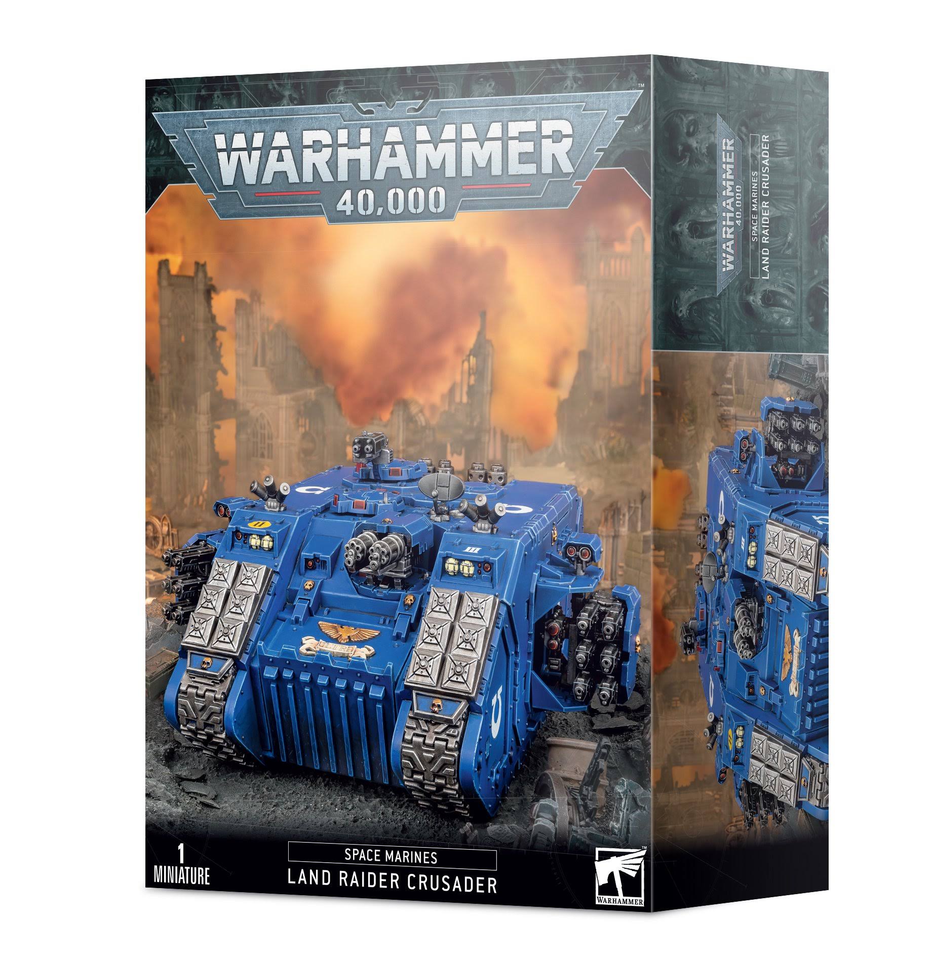 Warhammer 40K - Space Marine Land Raider Crusader / Redeemer