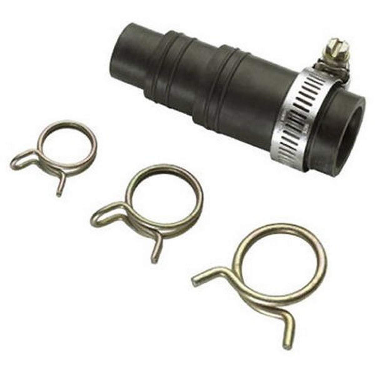InSinkErator Garbage Disposal, Badger 5, Standard Series, 1/2 HP Continuous Feed, Black & DWC-00 Dishwasher Connector Kit