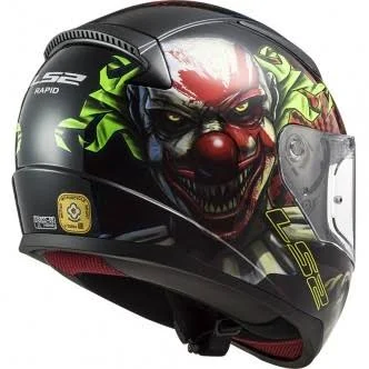 LS2 - Helmet FF353 Rapid Happy Dreams Black - Size S