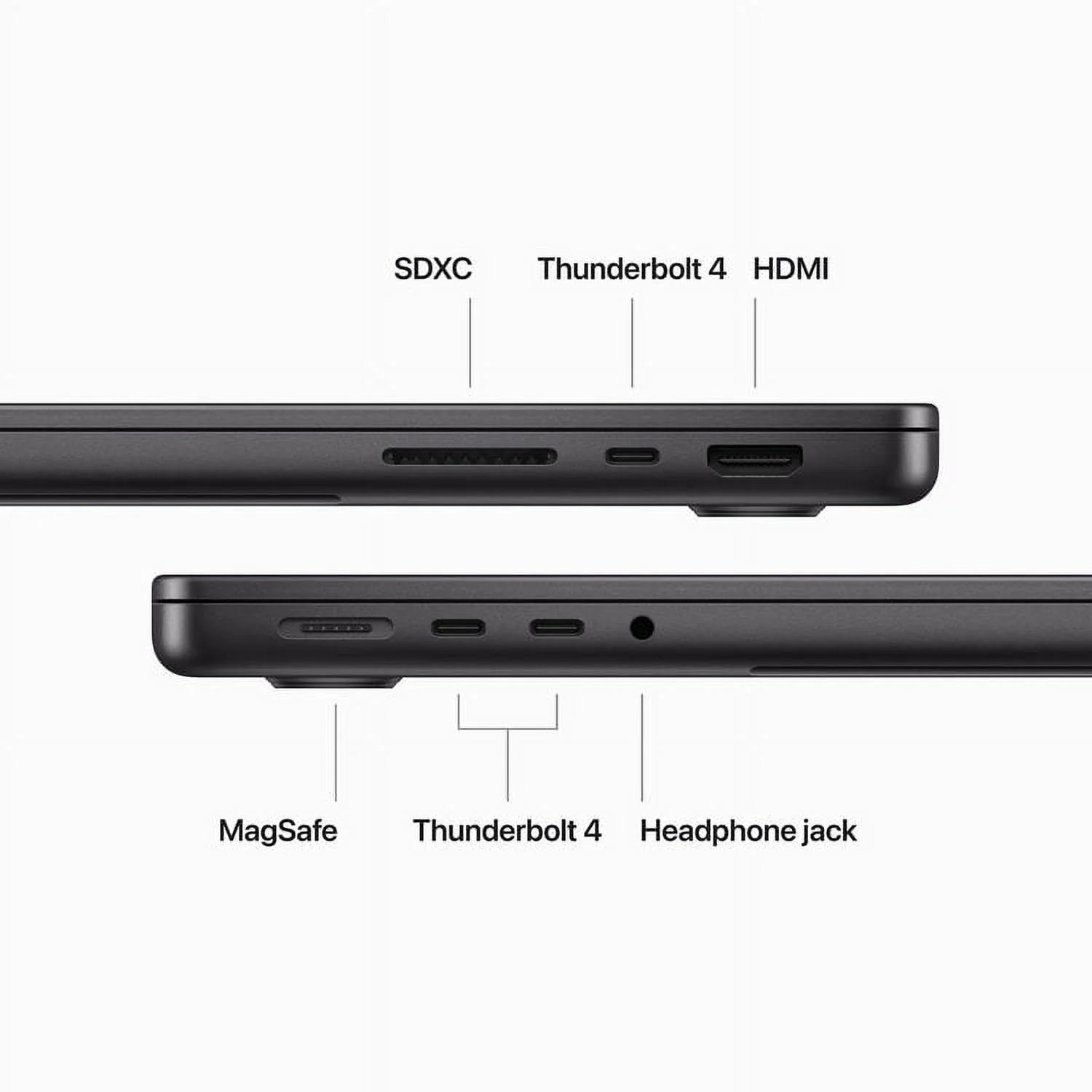 (CTO) Apple MacBook Pro 14-in - M3 Max 14C CPU - 30C GPU, 36GB, 2TB, 96W - (Fall 23) Z1AU0029Z - Space Black