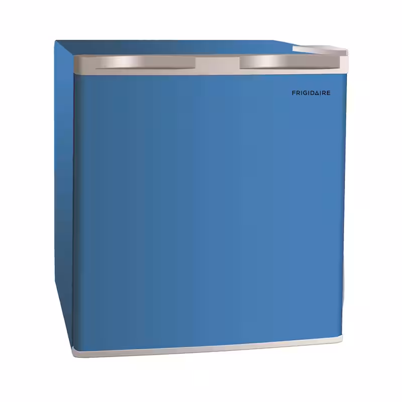 1.6 cu. ft. Mini Fridge in Blue with Freezer