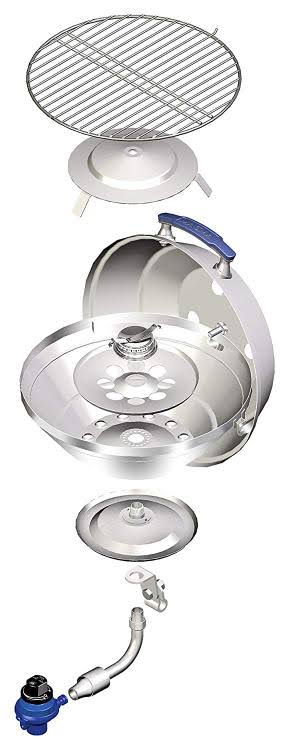Magma Marine Kettle 17 Party Size Gas Grill w/Hinged Lid