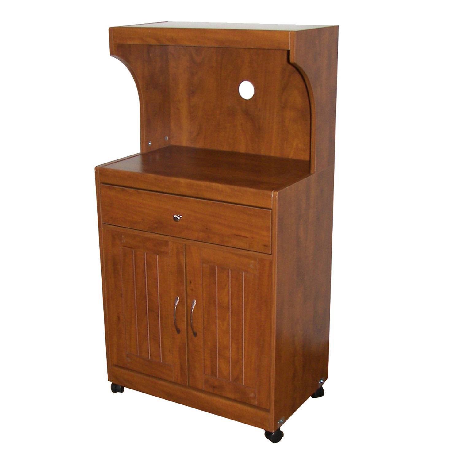 Microwave Cart Oak - Home Source