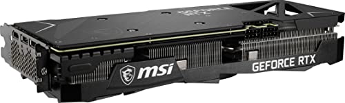 MSI Gaming GeForce RTX 3060 Ti LHR 8GB GDRR6 256-Bit HDMI/DP Torx Fan 3 Ampere Architecture Graphics Card (RTX 3060 Ti Ventus 3X 8G OC LHR)
