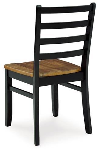 Signature Design by Ashley Caitbrook Rustic 7 Piece Dining Set, Include Table and 6 Chairs, Gray