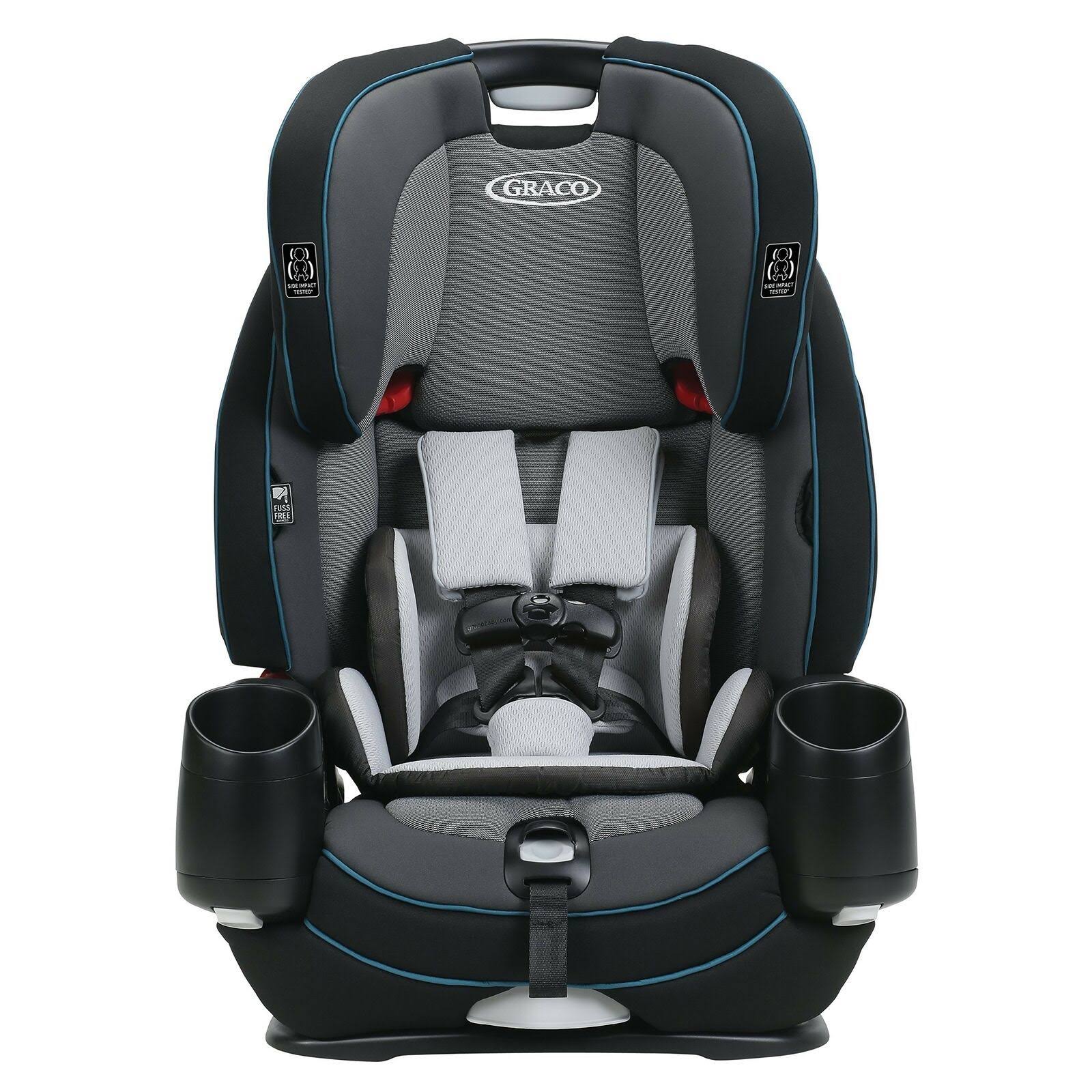 Graco Nautilus SnugLock LX 3 in 1 Harness Booster Car Seat, Zale