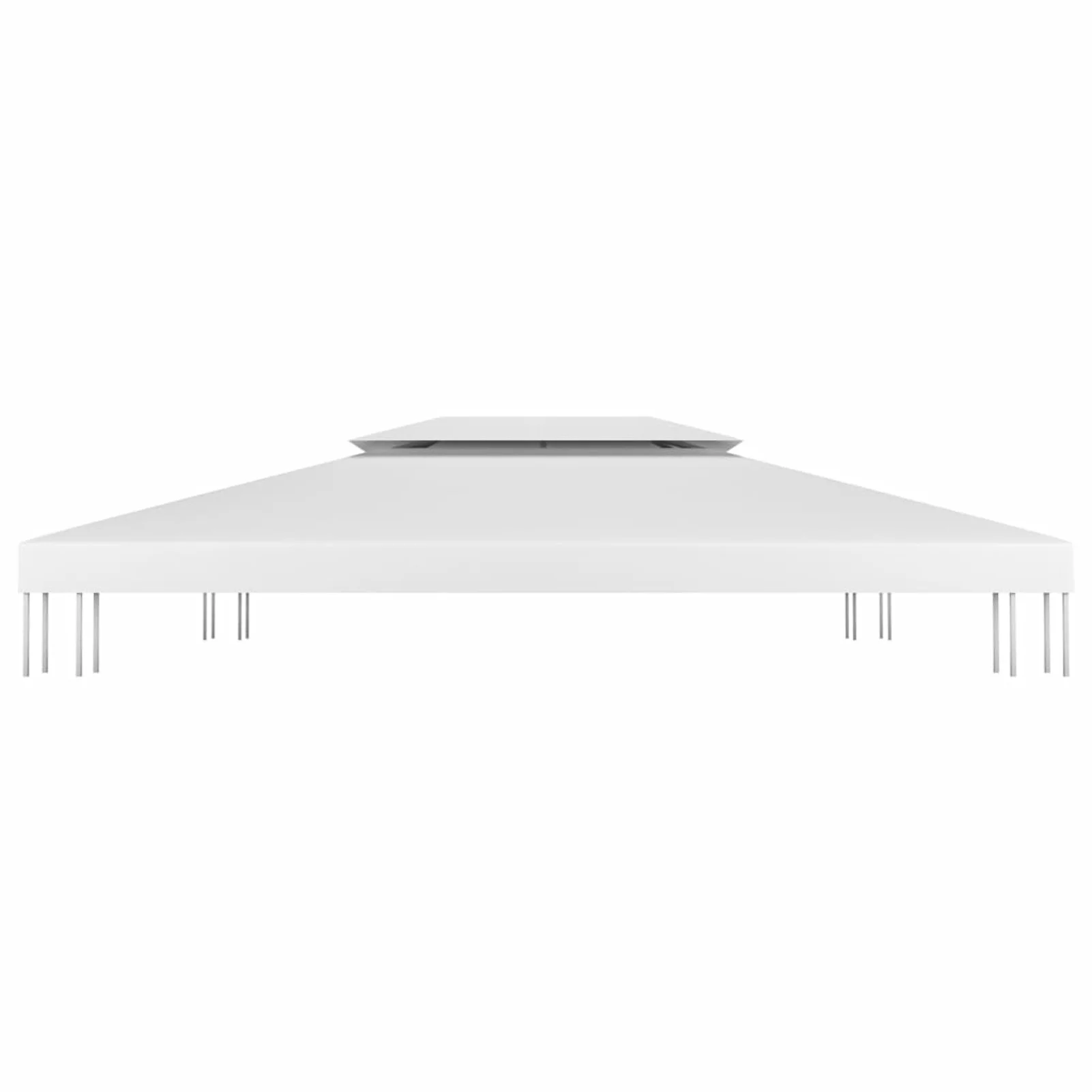 ikayaa 2-Tier Gazebo Cover 310 g/m² 13.1'x9.8' White