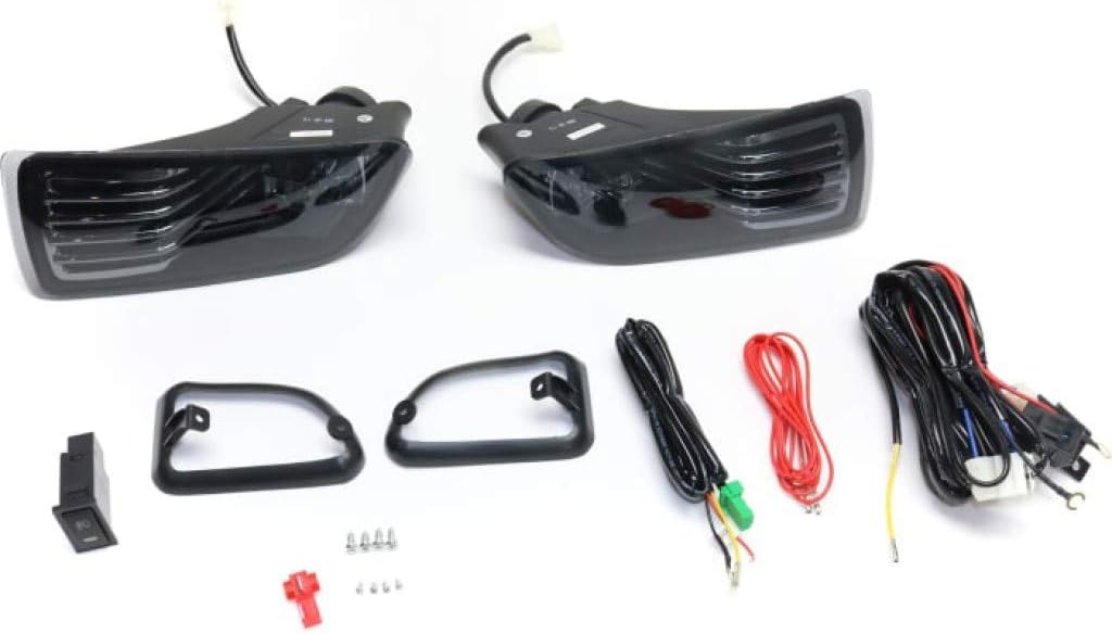 For Scion TC Performance Fog Light Assembly 2005 06 07 08 09 2010 Pair | Halogen | Smoke Lens