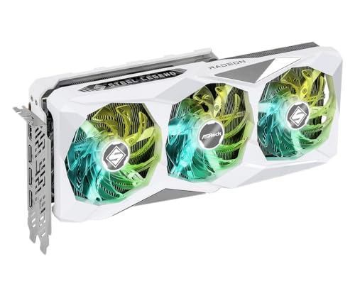 ASRock AMD Radeon RX 7700 XT Challenger 12GB GDDR6 192-bit 0dB Silent Cooling 7680 x 4320 DisplayPort HDMI LED Indicator 18Gbps Dual Fan Graphics Card
