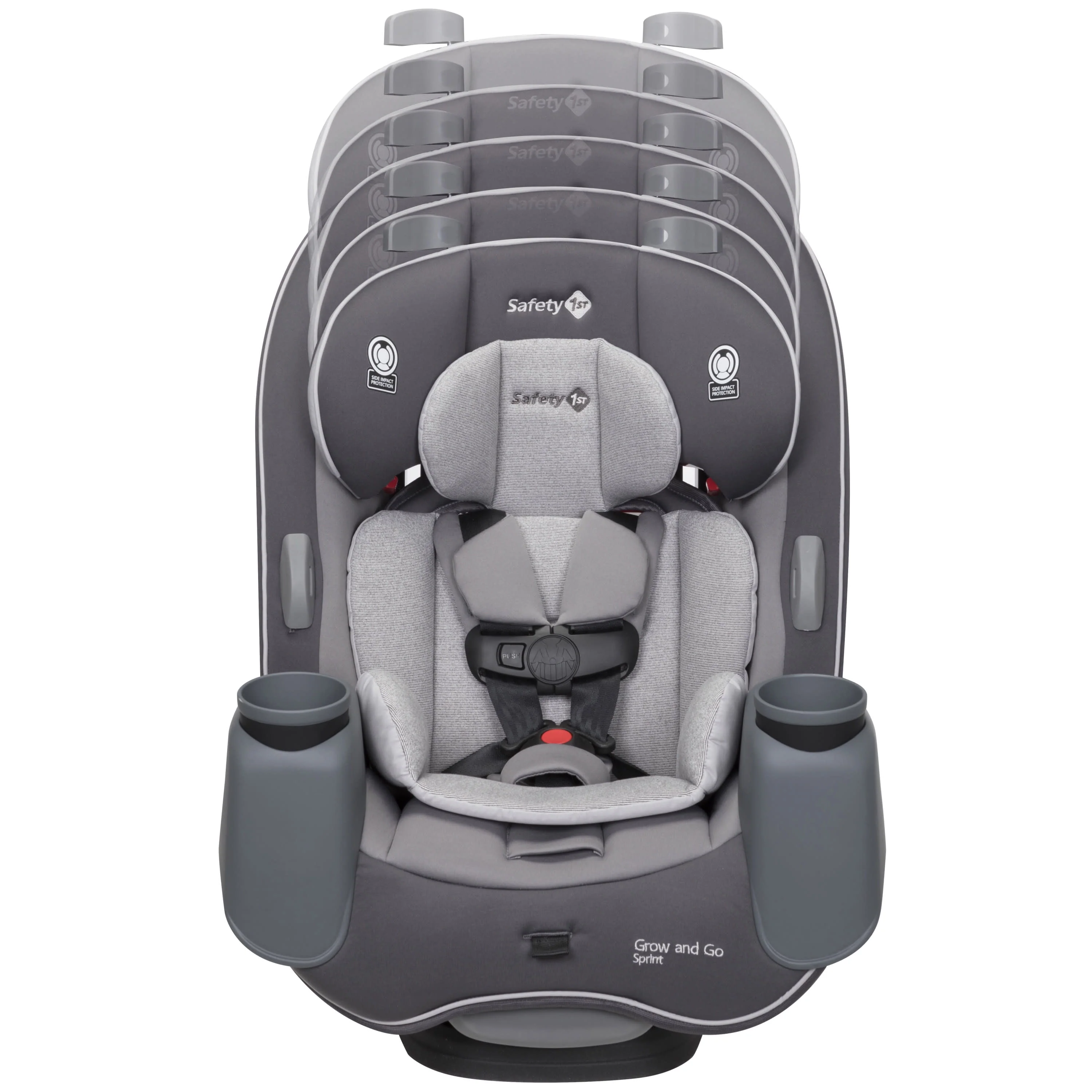 Safety 1st Grow and Go Sprint All-in-1 Convertible Car Seat, Silver Lake