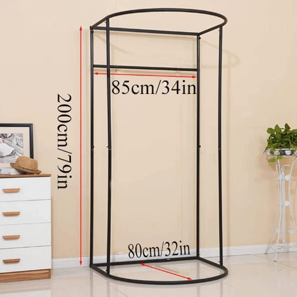Fashion Changing Rooms Clothing Store Fitting Room Wide Open Space Dressing Room Movable Changing Room Simple Shading Curtain Temporary Locker Room