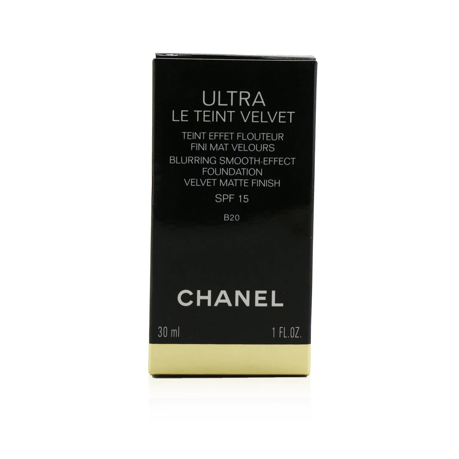 Chanel Ultra Le Teint Velvet Blurring Smooth Effect Foundation SPF 15 - # BR12 (Beige Rose) 30ml/1oz