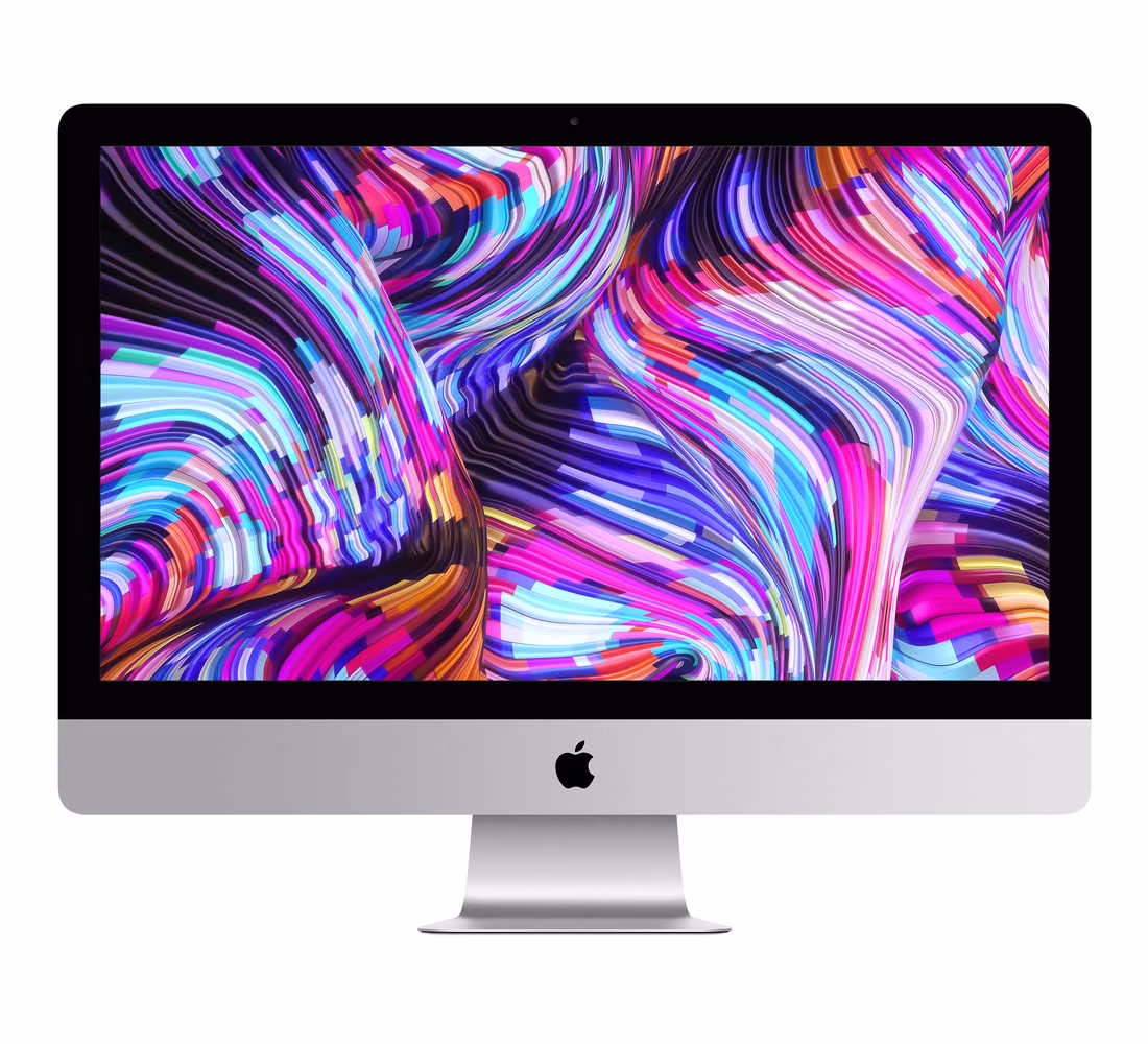 Apple A Grade Desktop Computer 27-inch iMac A2115 2019 MRR02LL/A 3.1 GHz Core i5 (I5-8600) 40GB RAM 1TB HDD & 256 GB SSD Storage Mac OS Include