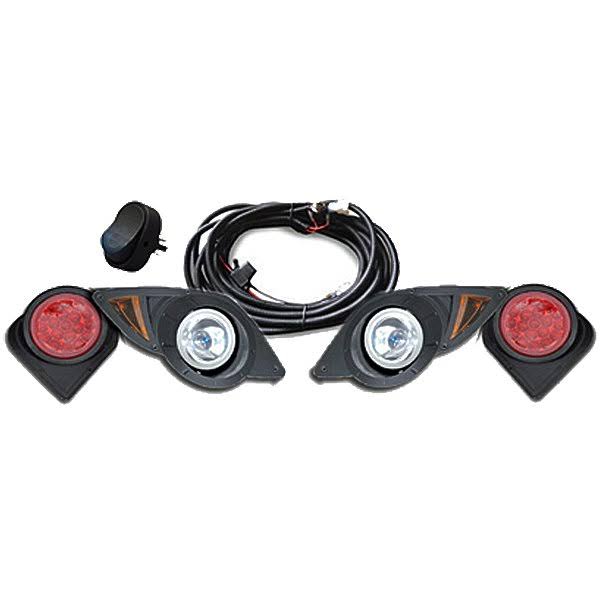 Golf Cart King GTW Light Kit for Yamaha G29 Drive 2007-2016 GAS and Electric Golf Cart