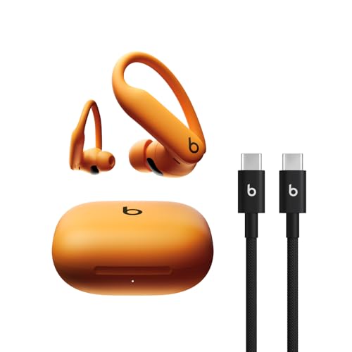 Beats Powerbeats Pro 2 Wireless Bluetooth Earbuds - Noise Cancelling, Heart Rate Monitor, IPX4, Up to 45H Battery & Charging Case